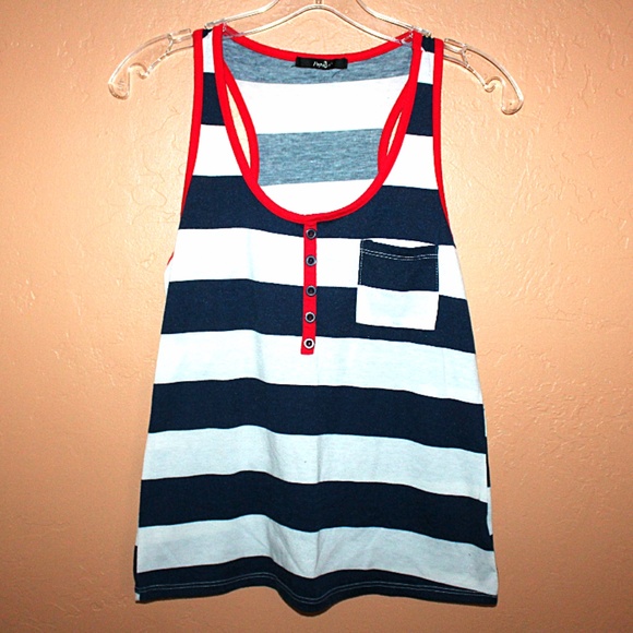 Papaya Tops - Patriotic Tank